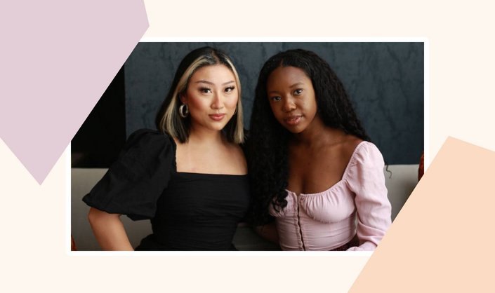 Olamide Olowe and Claudia Teng and the rooted flare up apothecary